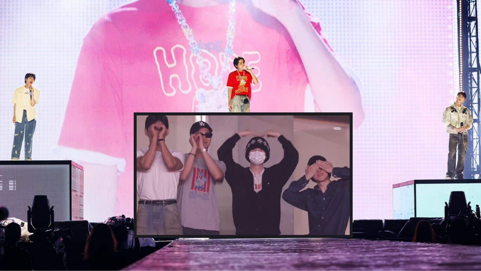 BTS se reúne en el concierto de J-Hope y celebra su aniversario 12 tras dos años en el ejército