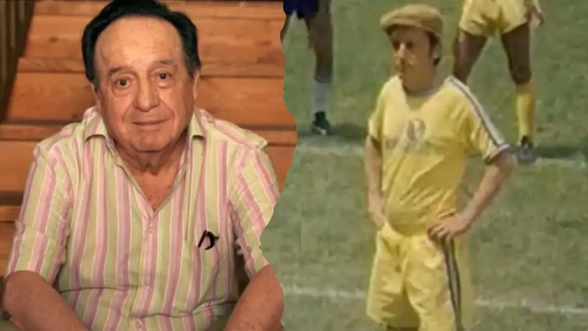 ¿Chespirito realmente fue futbolista? Así fue la vez que le metió goles a la Tota Carbajal