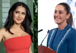 Claudia Sheinbaum elogia a Salma Hayek por apoyo a migrantes mexicanos en EE.UU. y destaca su labor humanitaria