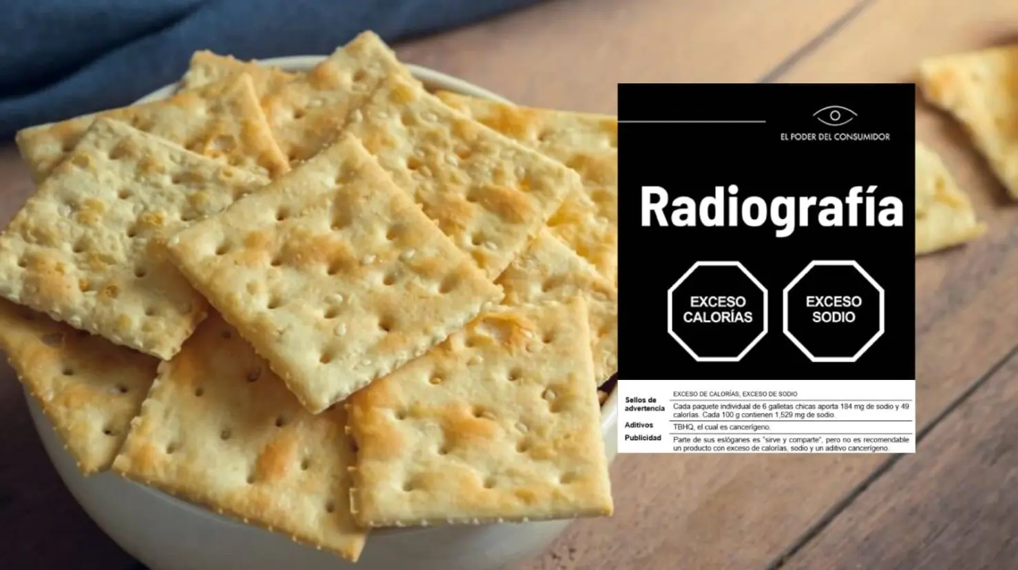 Emiten alerta por famosas galletas con contenido cancerígeno