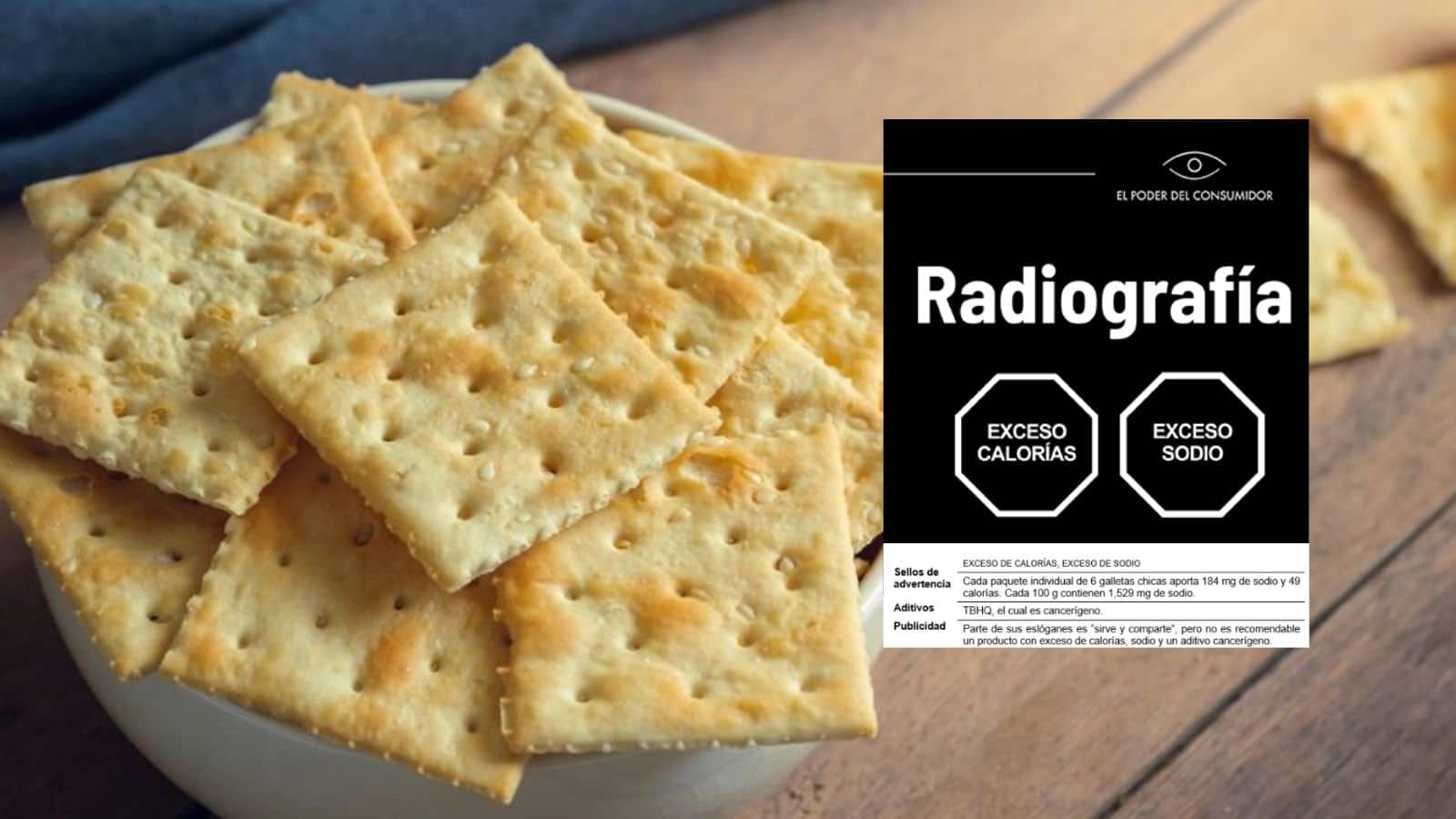 Emiten alerta por famosas galletas con contenido cancerígeno