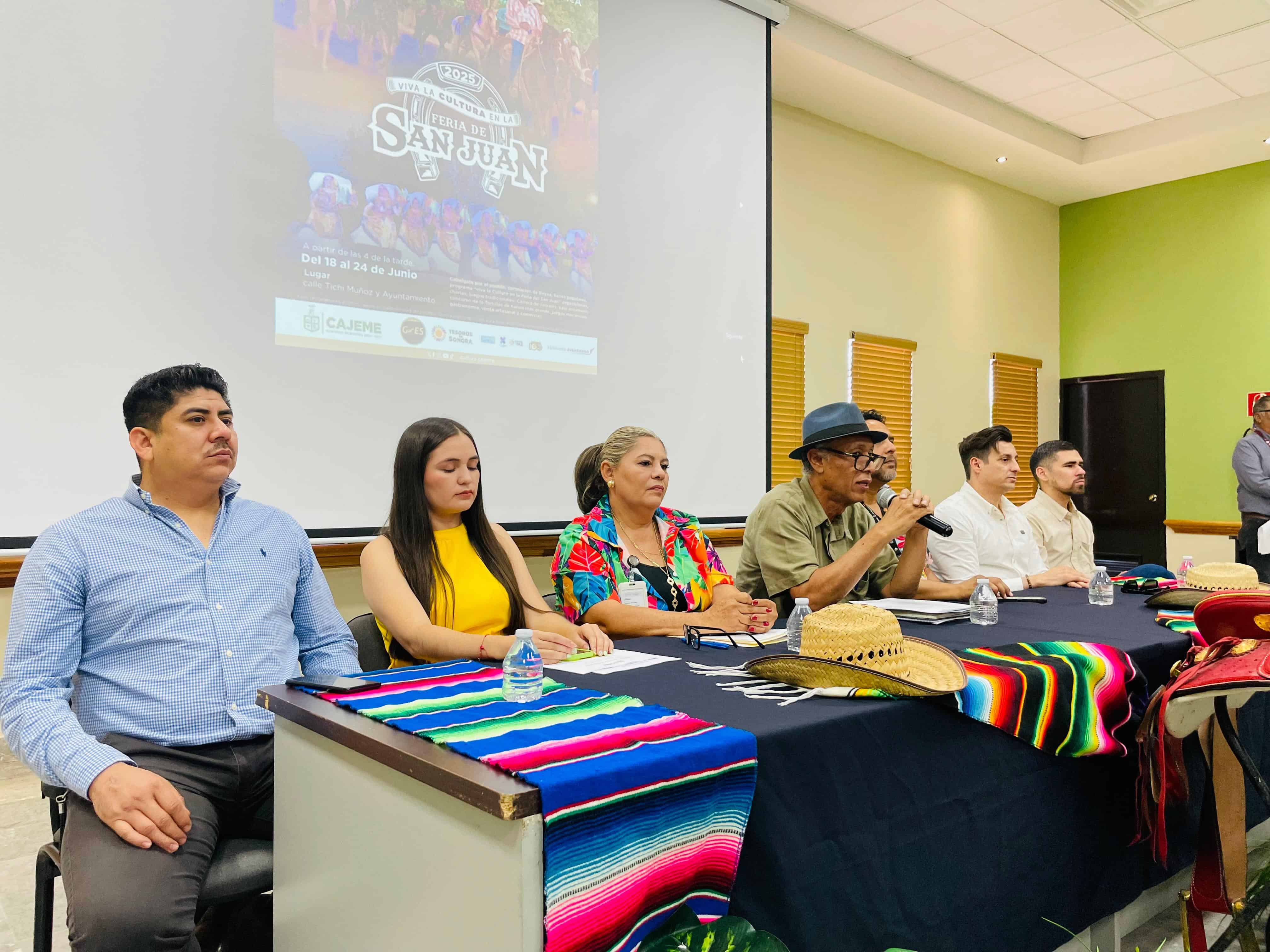 Feria de San Juan Cócorit 2025; presentan programa y reina virtual