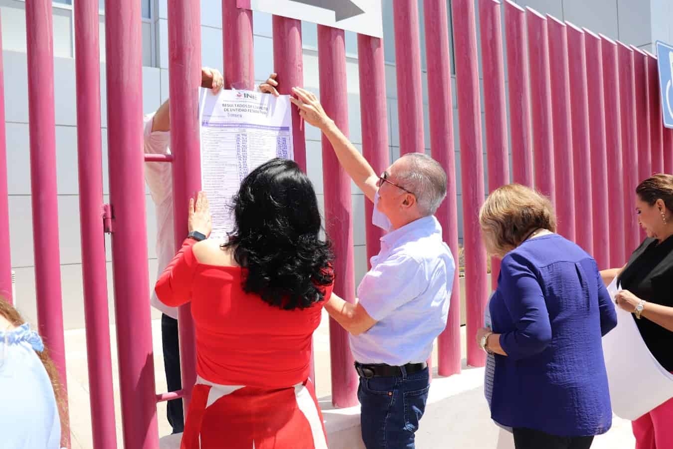 INE Sonora: Estos fueron quienes obtuvieron la mayoría de votos