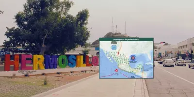 Clima en Hermosillo hoy 15 de junio; domingo con temperaturas cerca de los 45°C