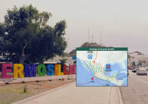 Clima en Hermosillo hoy 15 de junio; domingo con temperaturas cerca de los 45°C