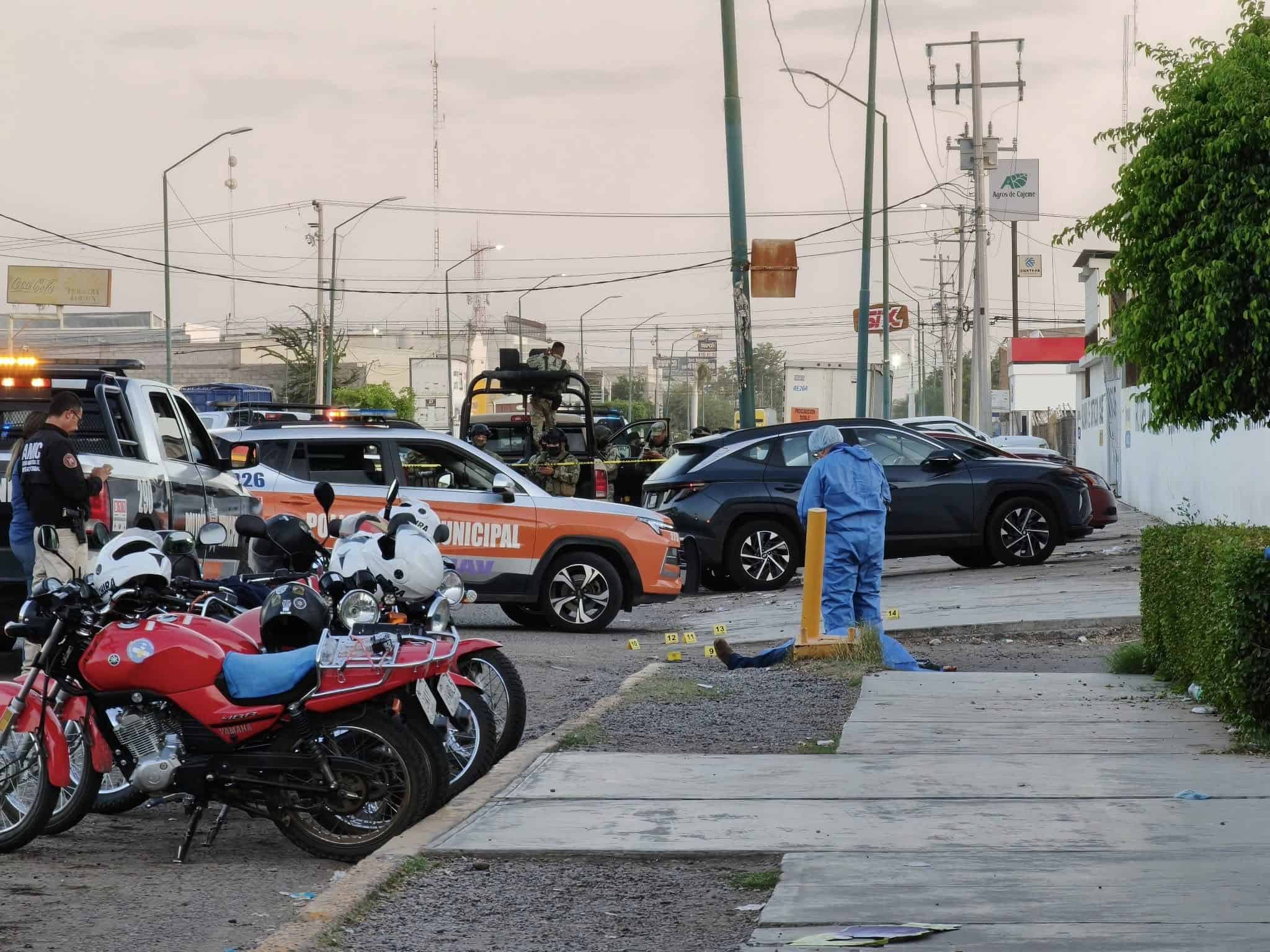 Asesinan a joven afuera de banco en Ciudad Obregón