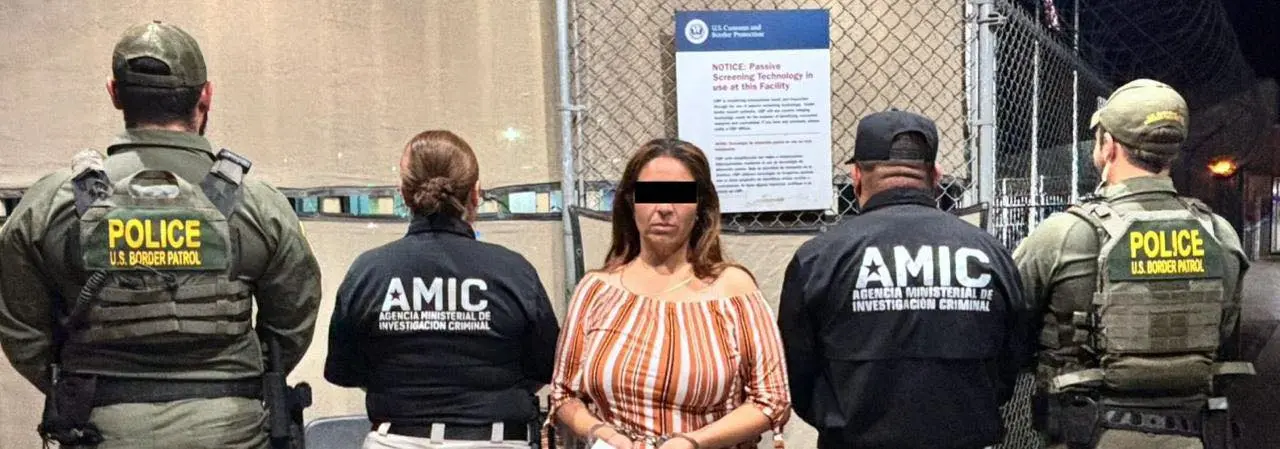 Detienen en SLRC a mujer que importaba mariguana