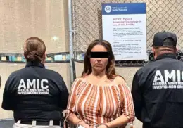 Detienen en SLRC a mujer que importaba mariguana