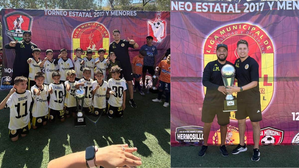 Cajeme, campeón estatal de Futbol 2017