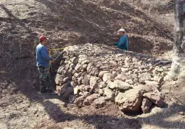Construyen represas