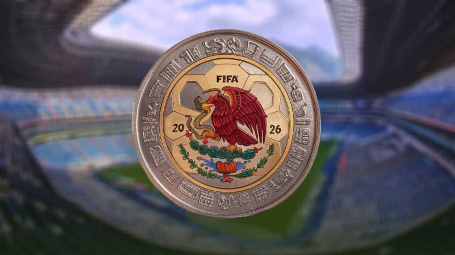México emitirá monedas conmemorativas por el Mundial 2026: ¿Cuándo saldrán?