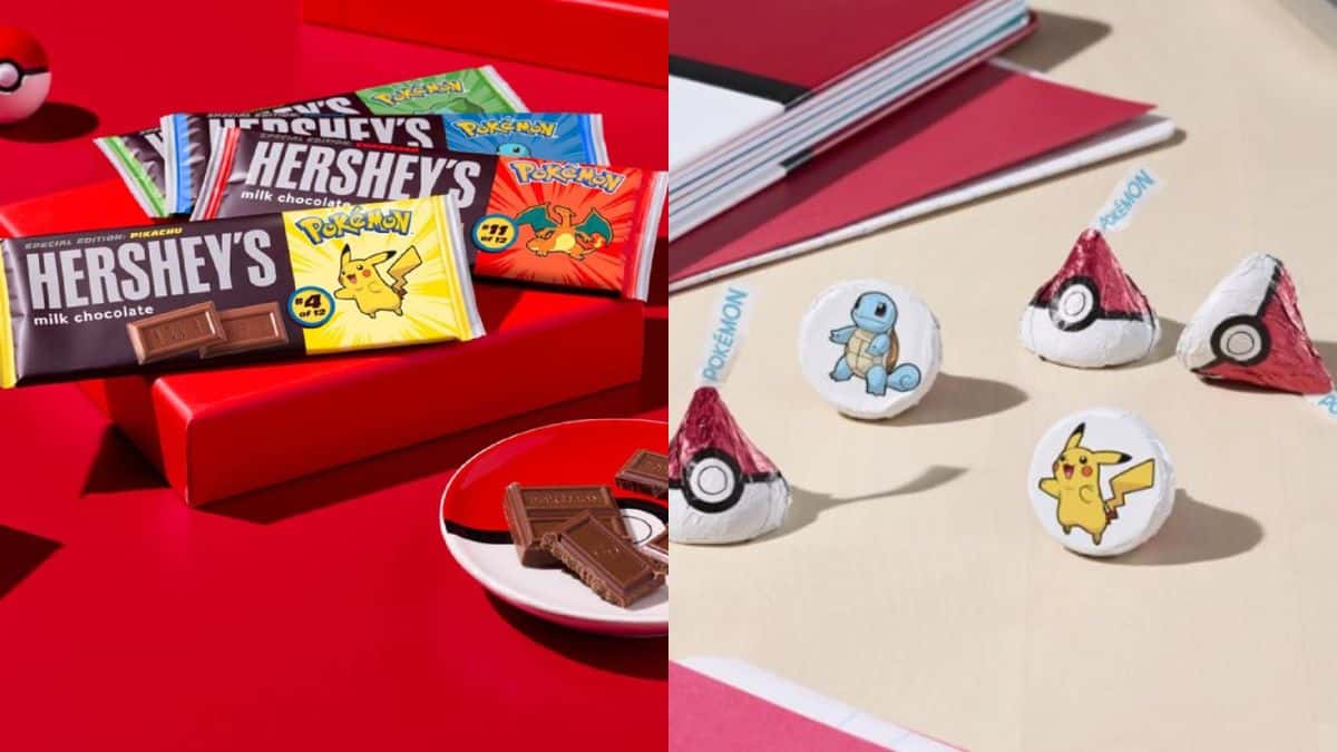 Pokémon y Hersheys sorprenden con una dulce colaboración que promete conquistar a los fans