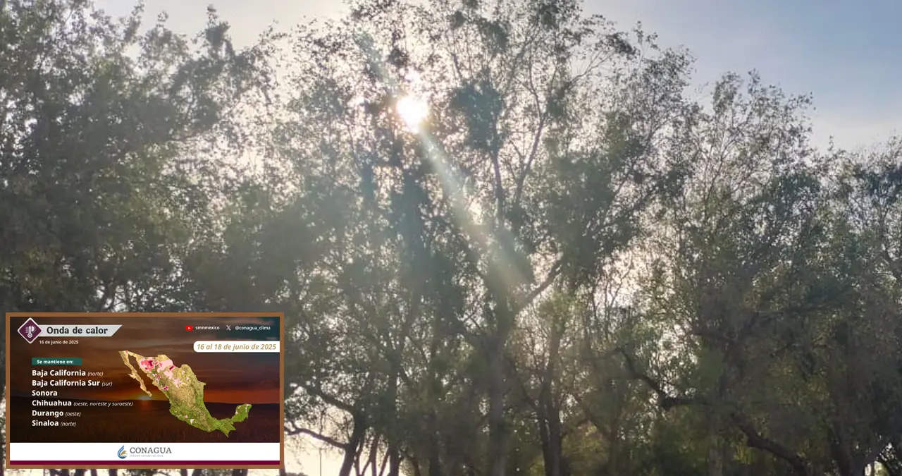 Clima en Sonora hoy, 17 de junio: Onda de calor seguirá castigando al estado