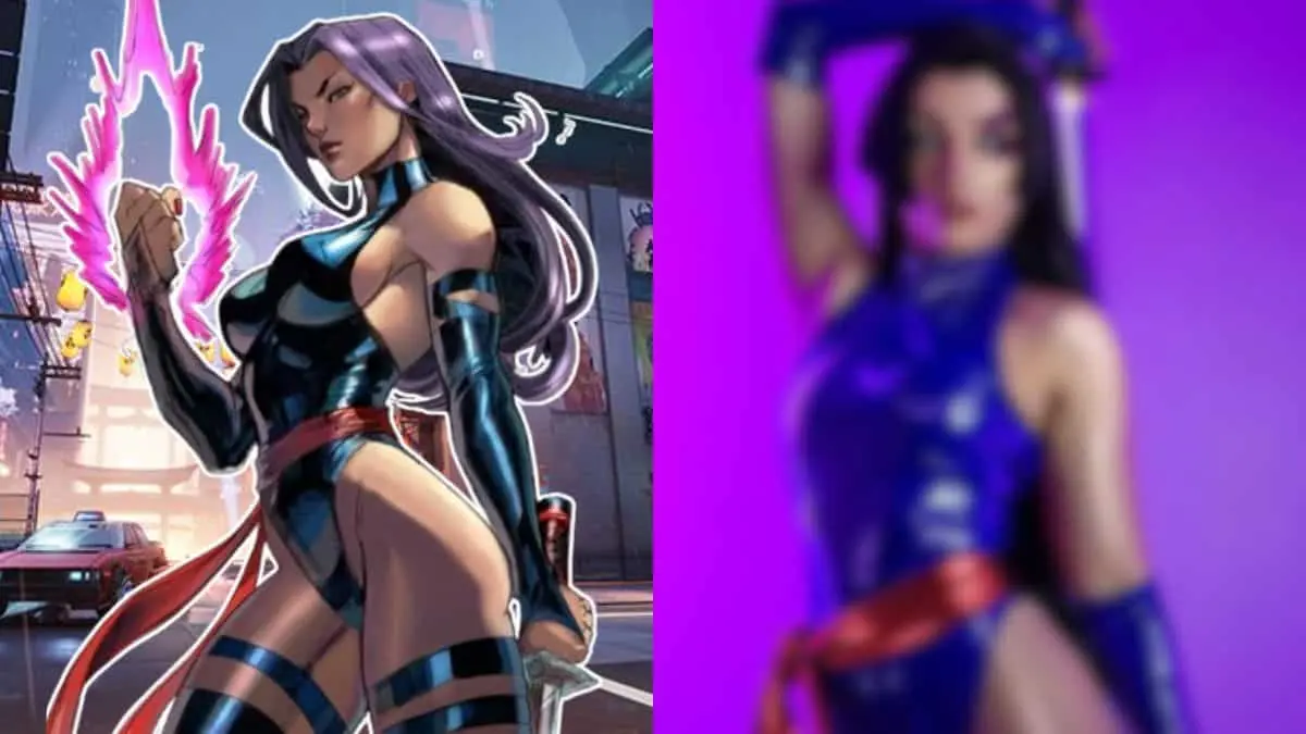 Psylocke de Marvel llega a la realidad con este increíble cosplay que sorprende a los fans