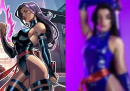 Psylocke de Marvel llega a la realidad con este increíble cosplay que sorprende a los fans
