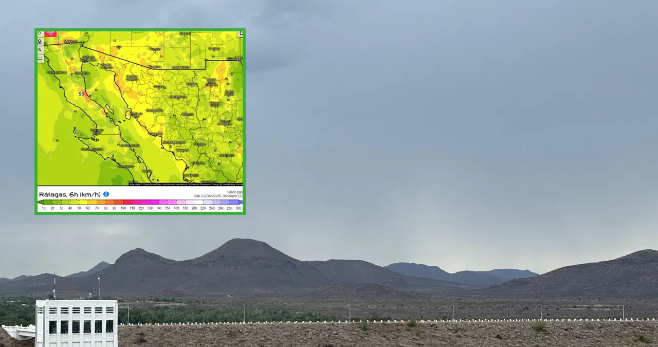 Frente frío fuera de temporada: Se esperan fuertes vientos, lluvias y tormentas eléctricas en Sonora