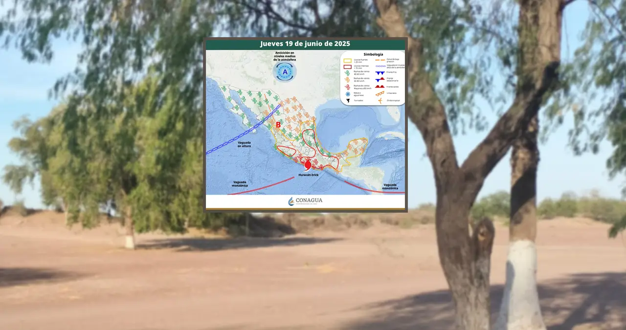 Clima en Sonora hoy, 19 de junio: Ingresará un frente frío; ¿cederá el calor?