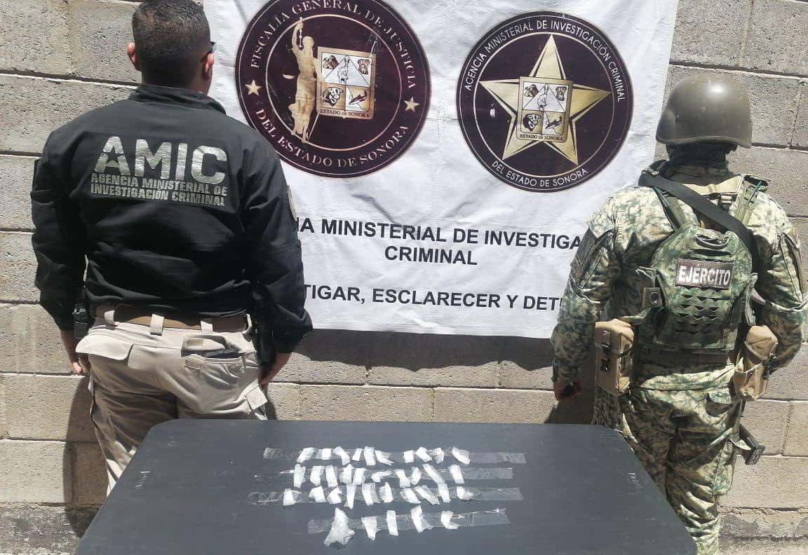 Decomisan cámaras y droga en Hermosillo