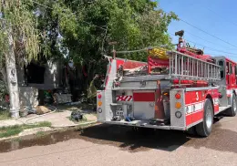Incendio en Nueva Galicia moviliza a Bomberos de Cajeme