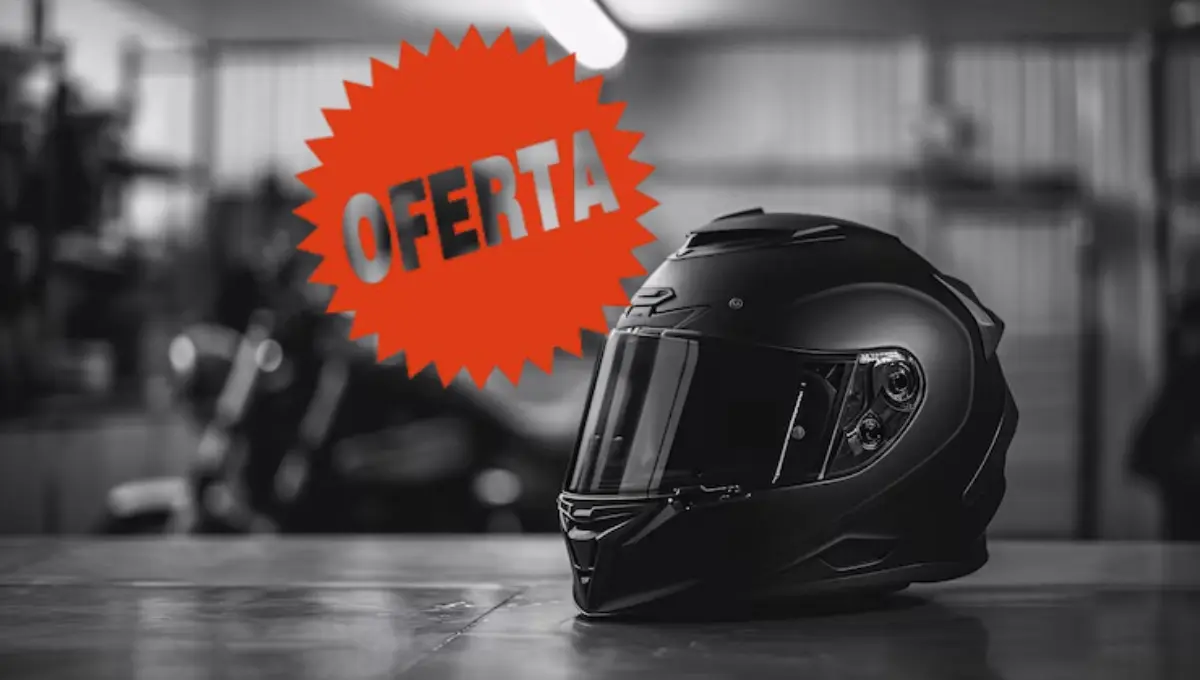 Ofertas de cascos para motocicletas que deberías considerar. Foto: Original