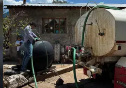 Ayuntamiento de Yécora responde a la sequía con suministro de agua