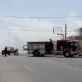 Fuerte incendio en el Centro de Ciudad Obregón