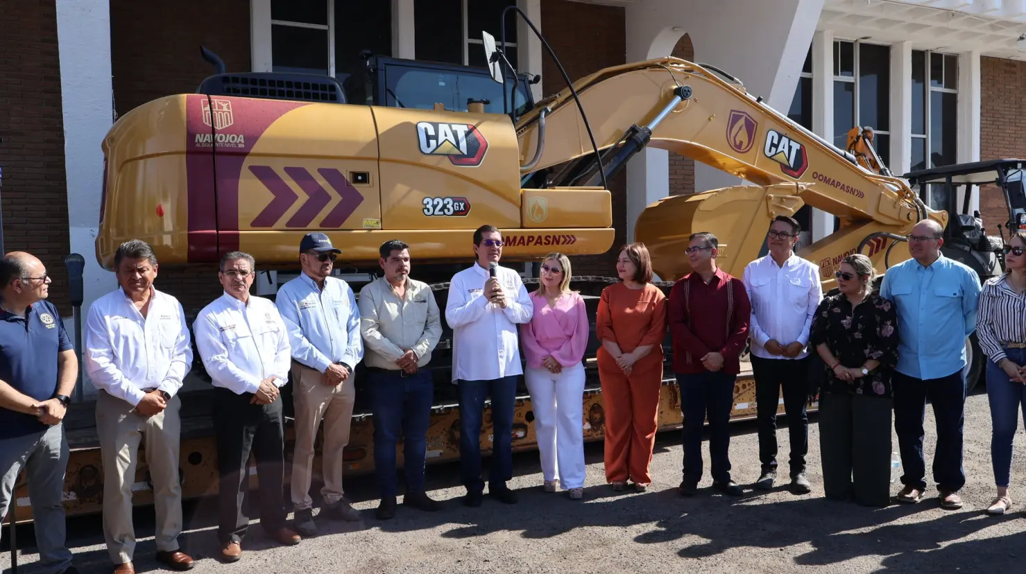 Llega más maquinaria a Navojoa, representa 6.8 millones en inversión