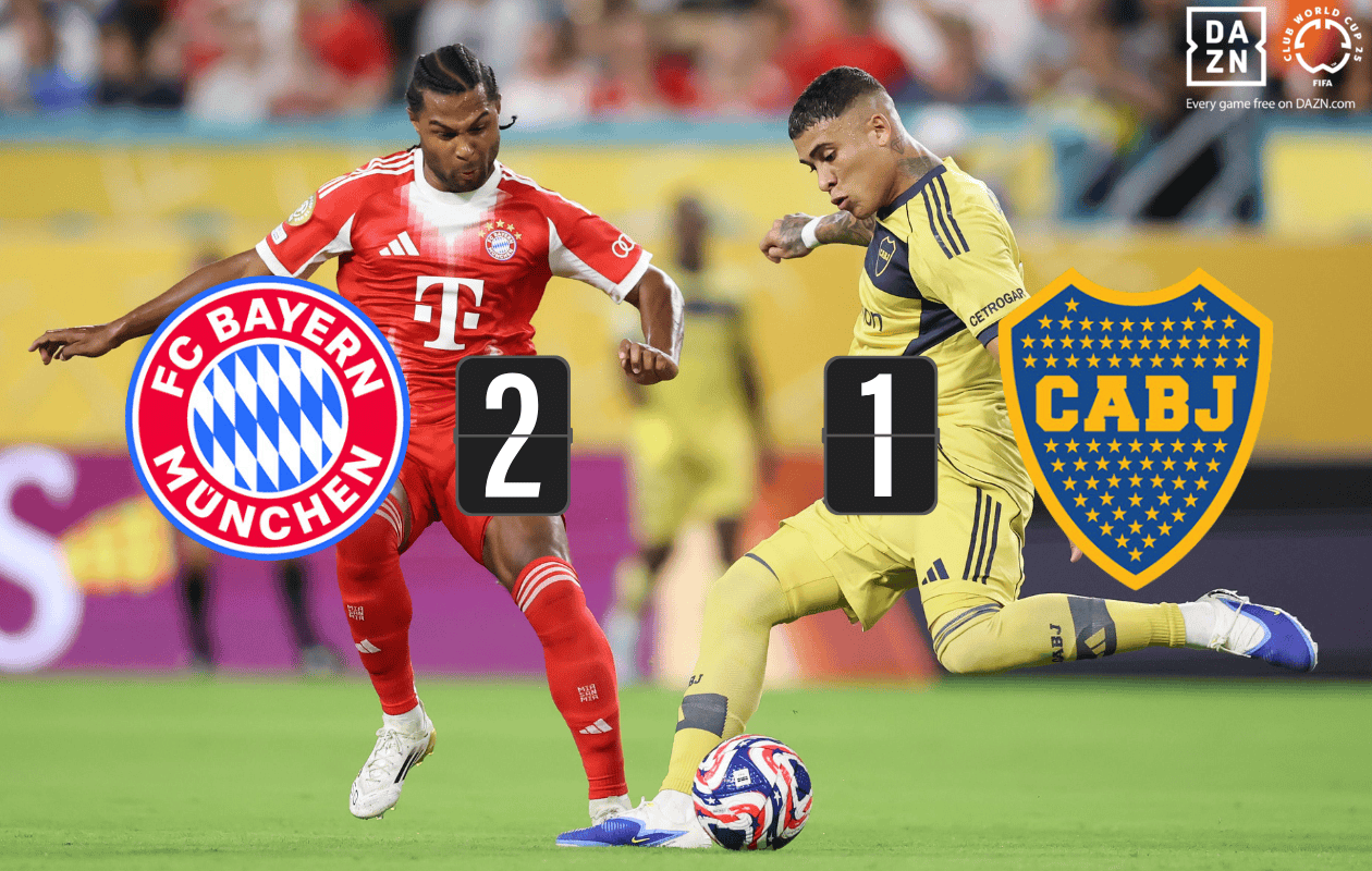 Bayern Múnich derrota 2-1 a Boca Juniors en Mundial de Clubes 2025