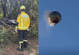 VIDEO | Globo aerostático se incendia en pleno vuelo y deja 8 muertos en Brasil
