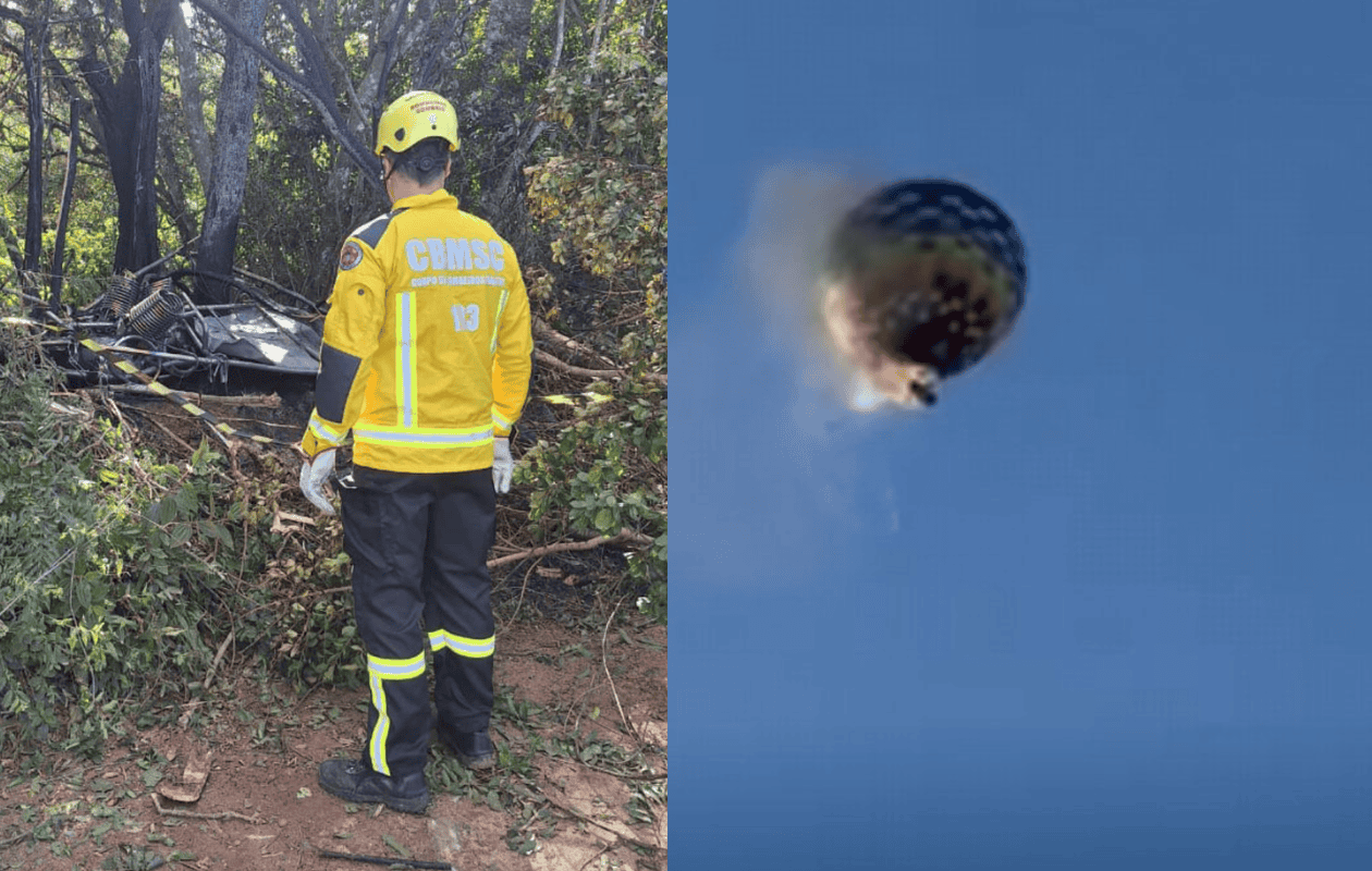 VIDEO | Globo aerostático se incendia en pleno vuelo y deja 8 muertos en Brasil