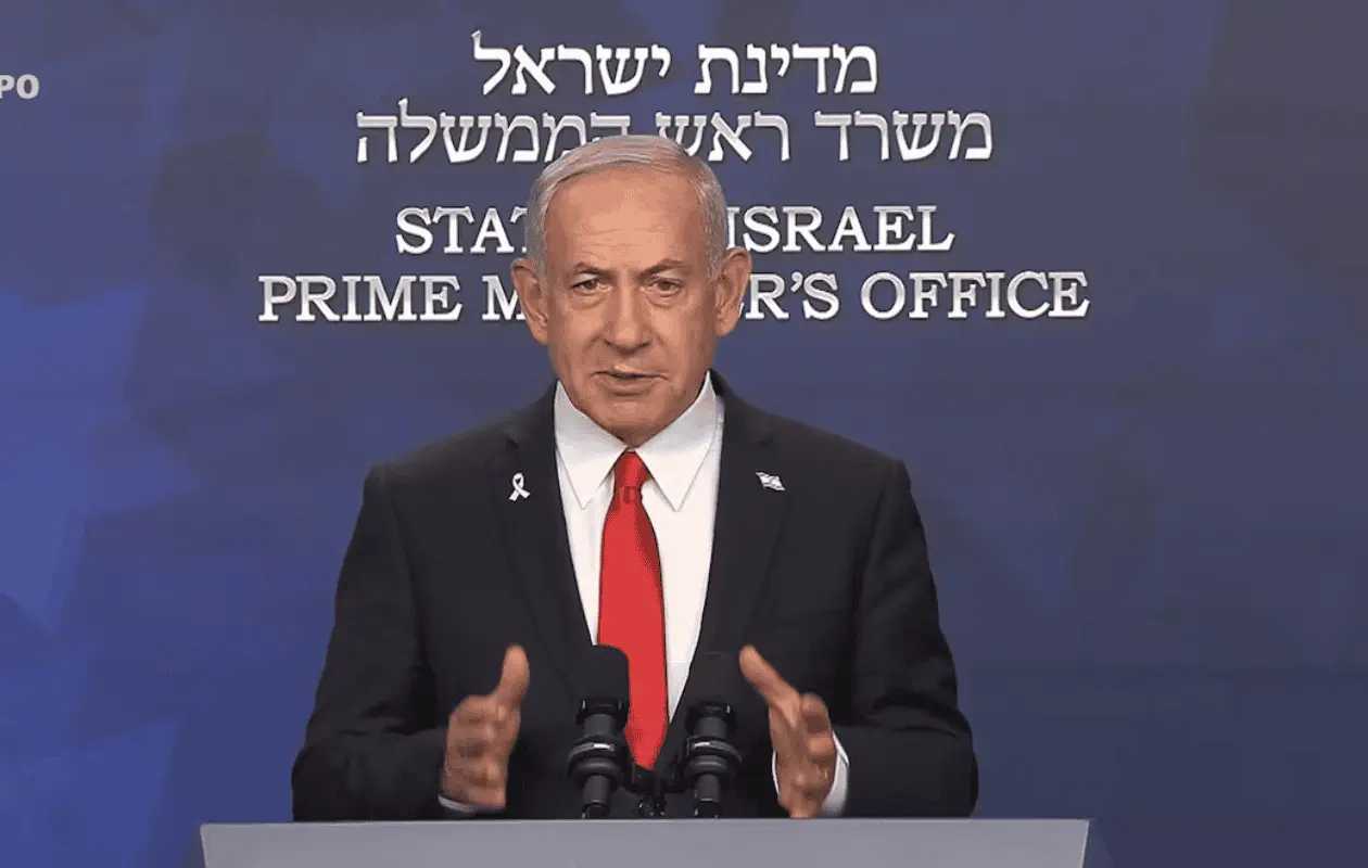 El primer ministro de Israel dijo que previo al ataque habló con el presidente de Estados Unidos.