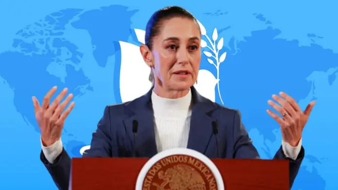 Sheinbaum cita al Papa Francisco y reafirma el compromiso de México con la Paz Mundial