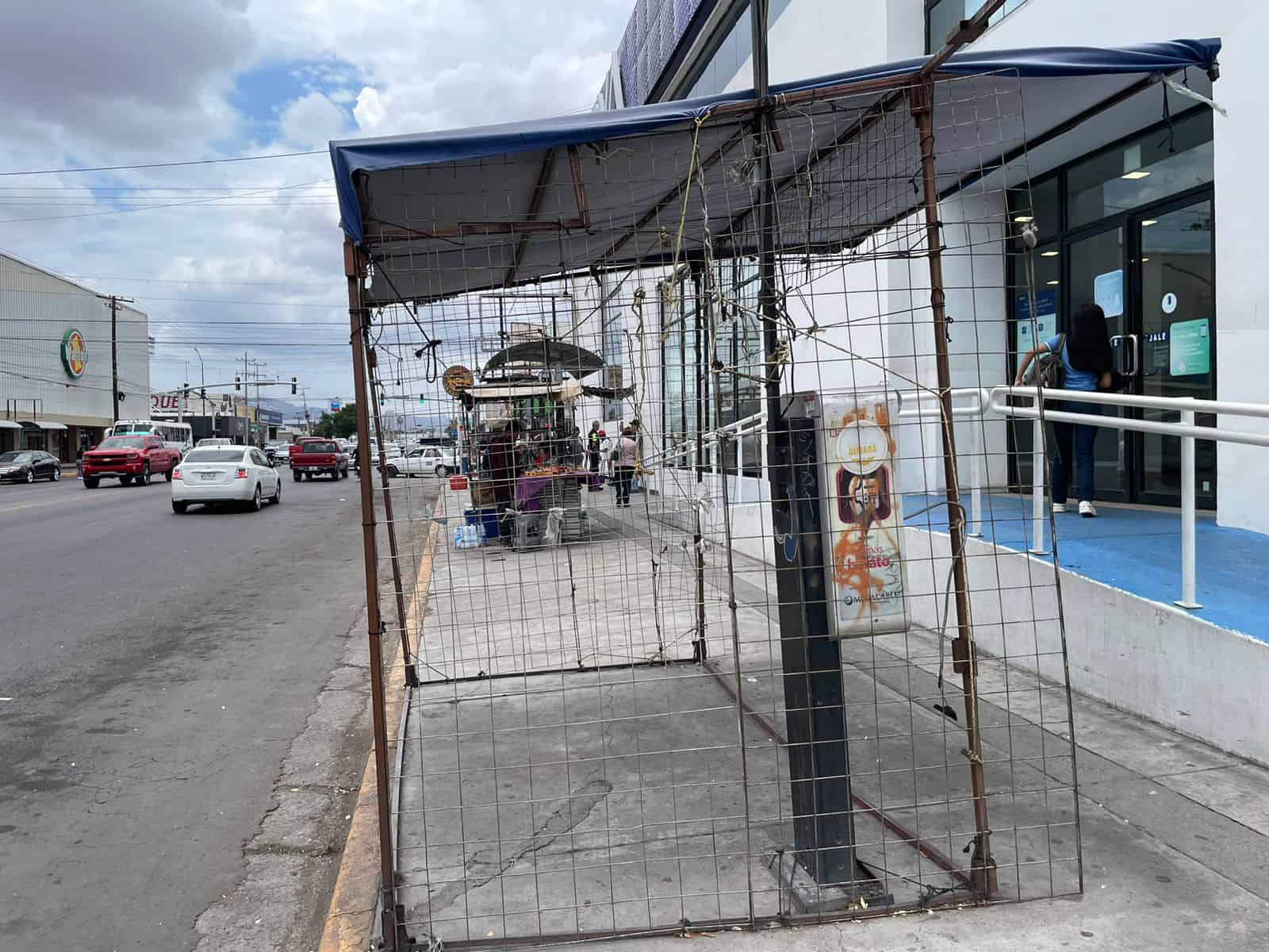 Calor ahuyenta a visitantes al centro de Obregón; se instalan menos ambulantes