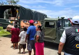 Huracán “Erick”: Continúan las acciones de atención en Oaxaca y Guerrero