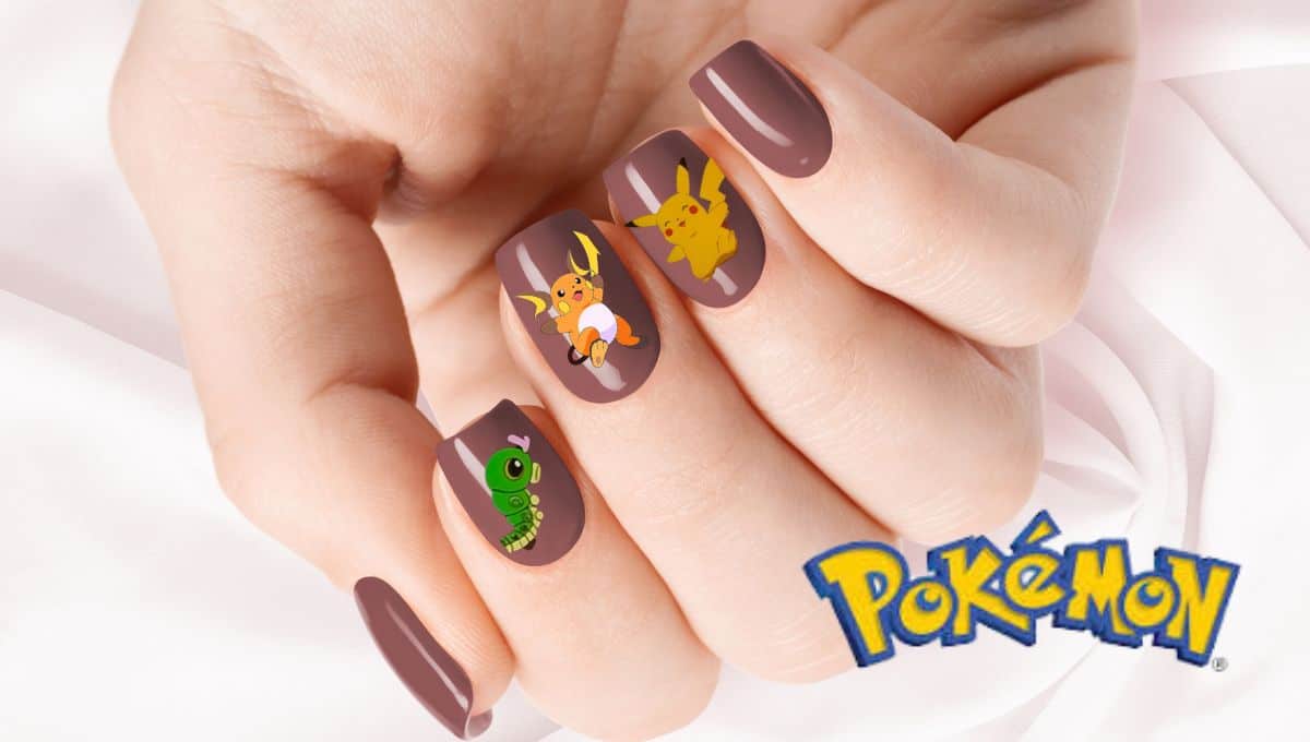 Nail art: 3 diseños de uñas Pokemón para las más fanáticas de la serie