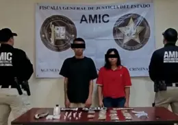 Detienen a tres durante cateos en SLRC; también se decomisaron drogas