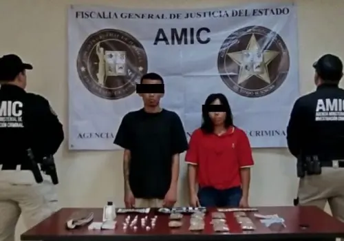 Detienen a tres durante cateos en SLRC; también se decomisaron drogas