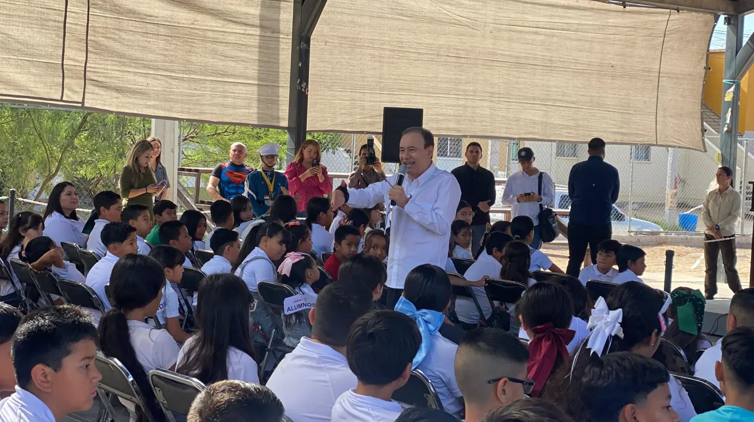 Alfonso Durazo: 100% de escuelas contarán con desayunos calientes