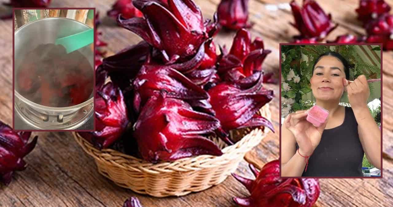 Rubor de flor de jamaica y maicena: la alternativa saludable para tu rutina de belleza |VIDEO