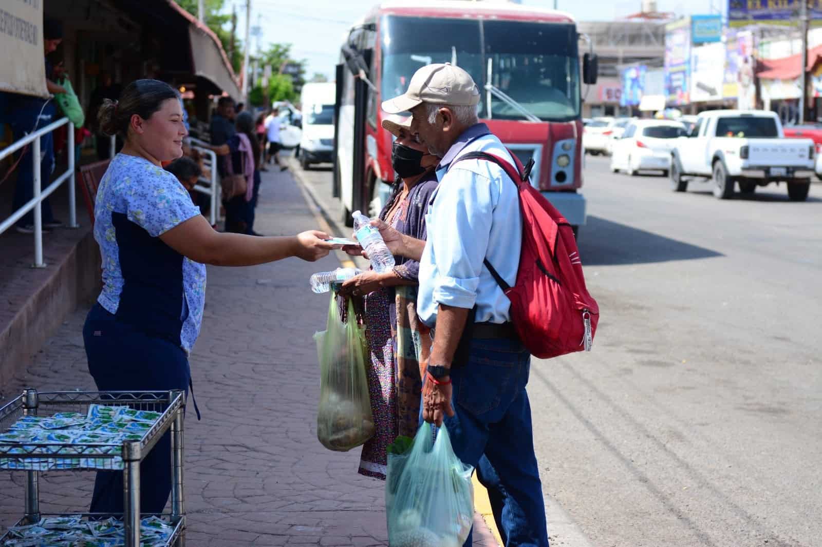 Activan en Navojoa módulos de hidratación