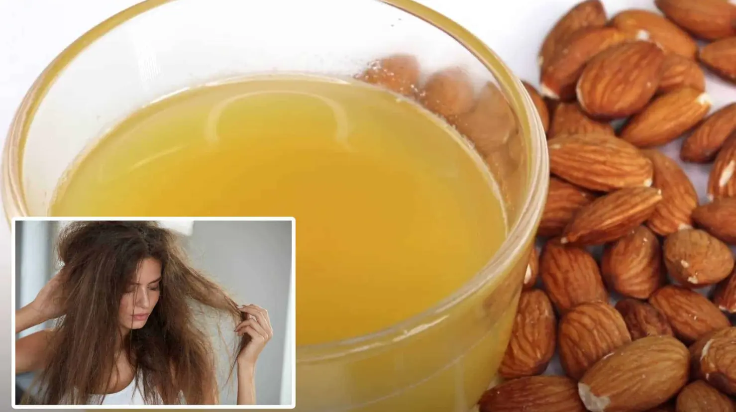 Así puedes preparar aceite de almendra casero para decir adiós al frizz de tu cabello y recuperar su suavidad