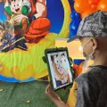 Goku, Vegeta y Piccolo envían su ki a Carlitos, un guerrero en tratamiento oncológico