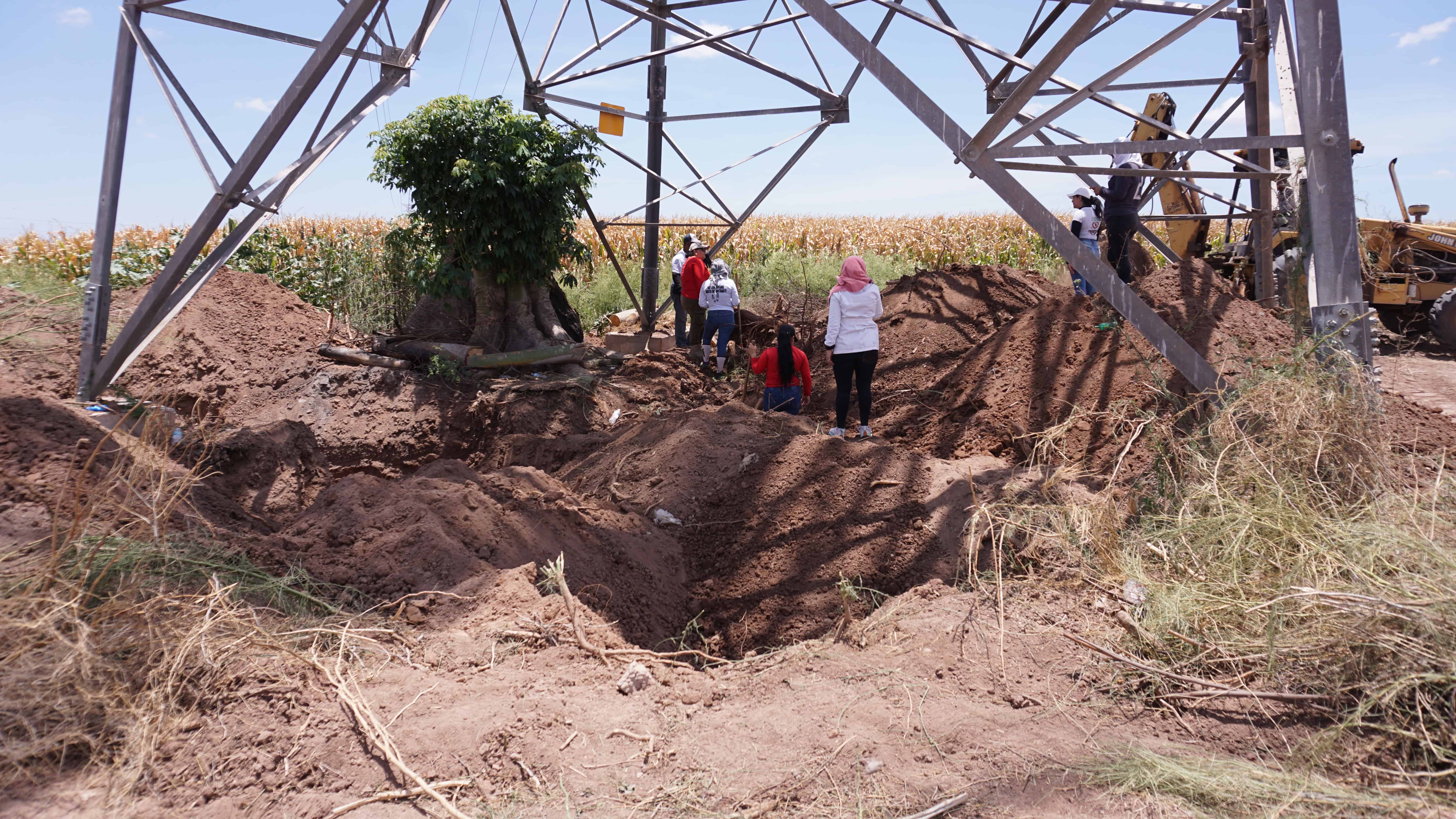 Fiscalía de Sonora investiga hallazgo de panteón clandestino en el Valle del Yaqui