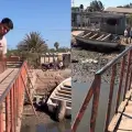 Piden rehabilitar puente de Bahía de Lobos