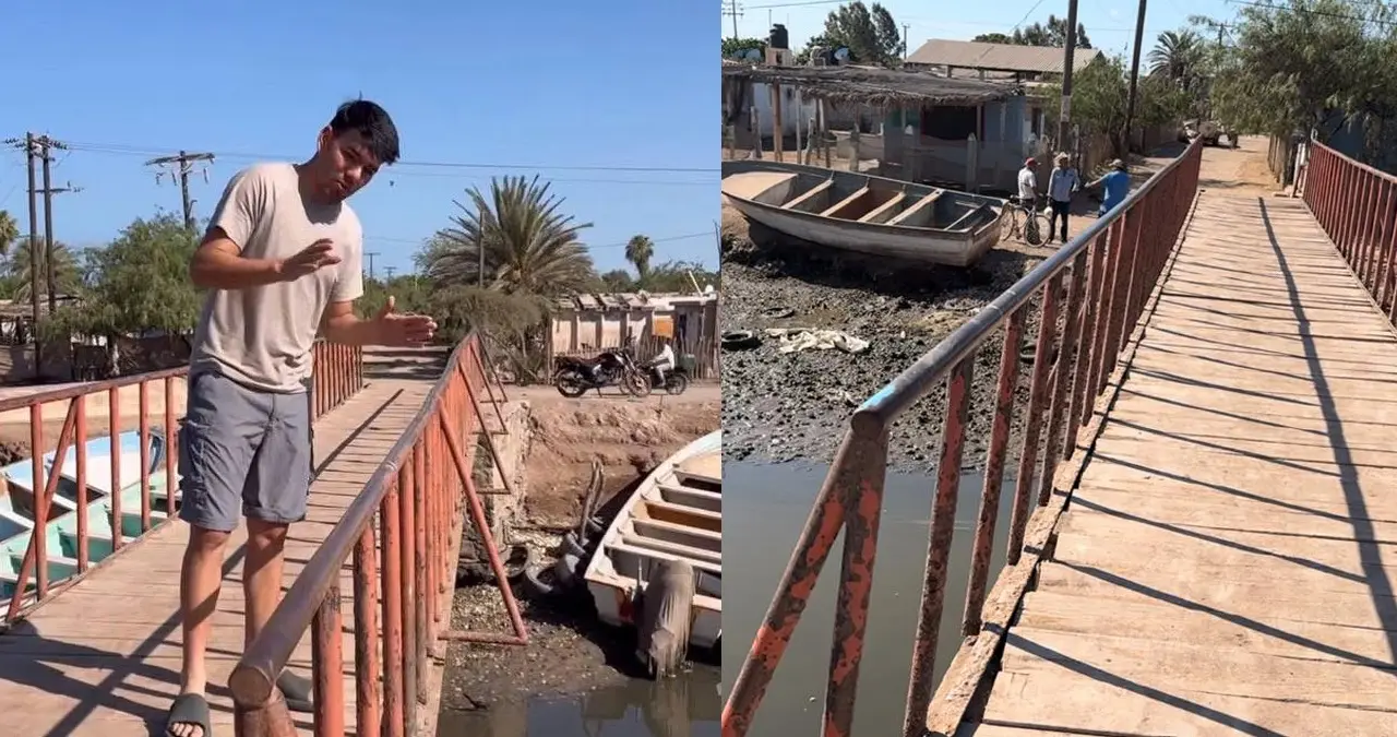 Piden rehabilitar puente de Bahía de Lobos
