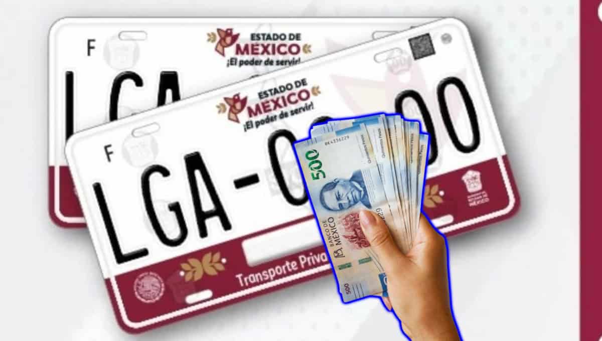 Conoce el monto de la multa por circular con placas vencidas en el Edomex