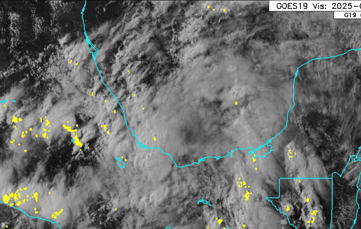 Se forma Depresión Tropical Dos en el Golfo de México hoy 28 de junio