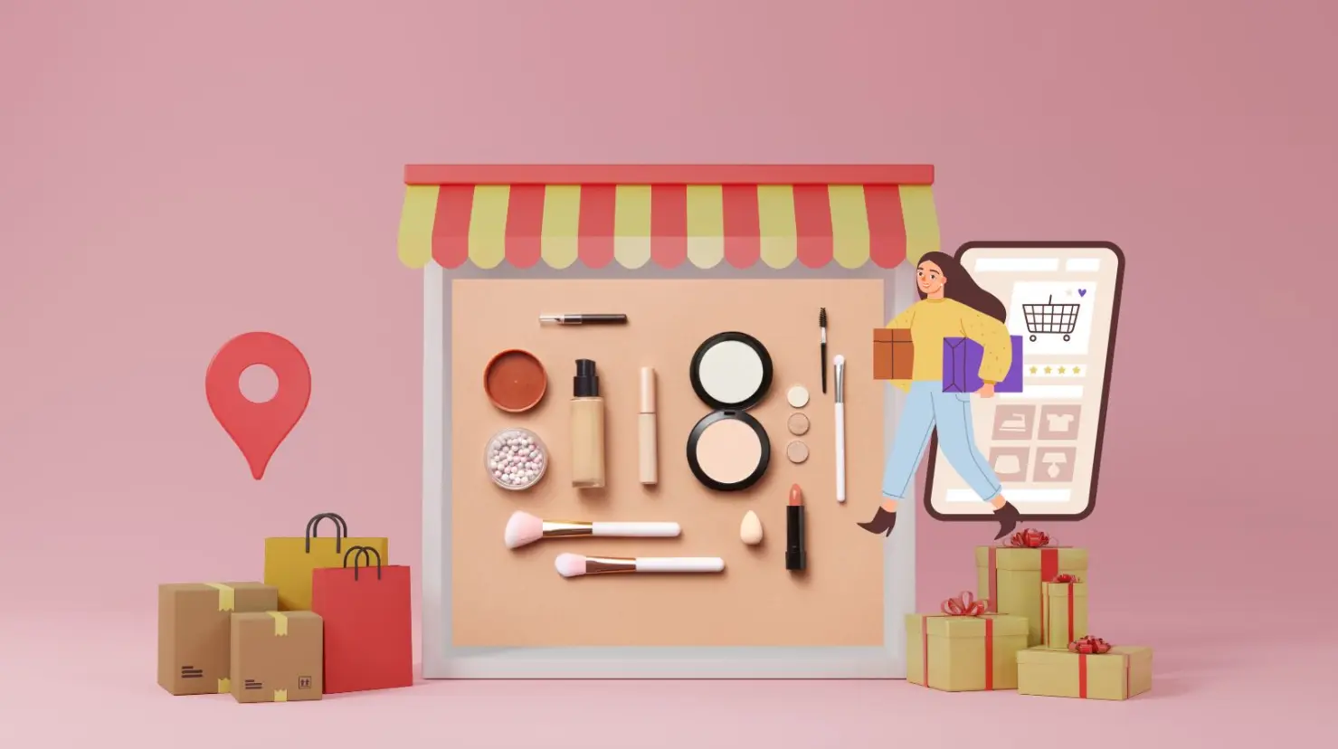 3 tiendas de maquillaje en línea que valen la pena por su calidad y precios