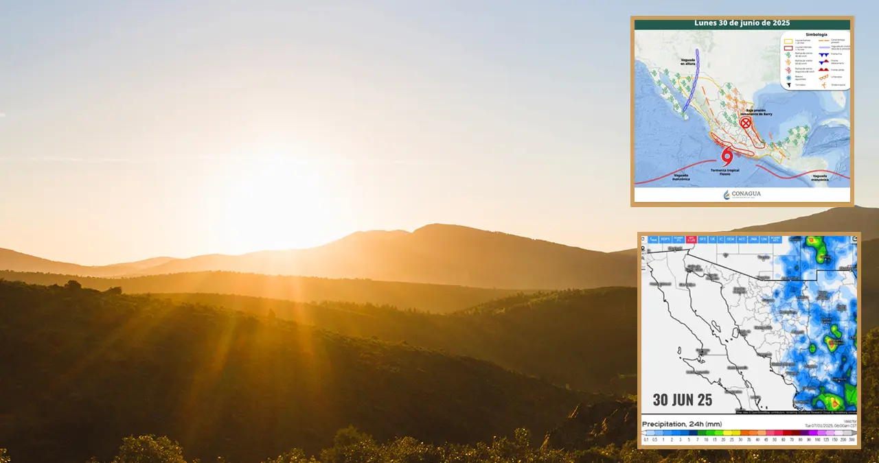 Clima en Sonora hoy, 30 de junio: El calor sigue azotando a la entidad, se pronostican hasta 46°C