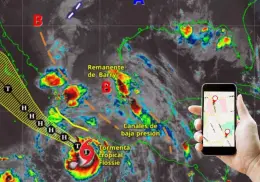 ¿Dónde está la tormenta Flossie?: así puedes seguir su trayectoria en tiempo real desde tu celular